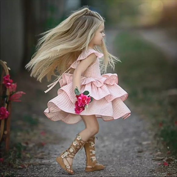 5️⃣🌟1 3T LEFT☀️SALE☀️Ruffle Tutu Sun Dress - Picture 2 of 8